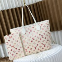 HOT100%新品 ルイヴィトン コピー NEVERFULL Mサイズハンドバッグm47080 イチゴレッド