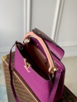 品質保証新作登場 ルイヴィトン スーパーコピー M93483パープル Capucines ハンドバッグ