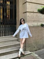 激安 上品 バーバリー スーパーコピー 秋冬新作ロゴラウンドネック長袖Tシャツ