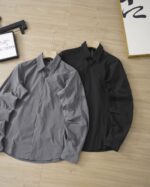 有名人の愛用品 アークテリクス 偽物 薄手で通気性の良いアウトドアカジュアル長袖シャツ