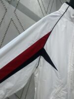 最安値人気 バレンシアガ コピー 2024秋新作ロゴ刺繍ナイロンジャケット