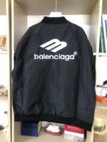 お値打ち価格 バレンシアガ コピー 刺繍新作 スタンドカラージャケットコート