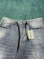 芸能人愛用 高級感ある バレンシアガ スーパーコピー 優良サイト 口コミ ワイドストレートデニムパンツ