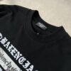 超激得の新品 バレンシアガ 偽物 プリントロゴラウンドネック純綿アメリカンルーズトップス