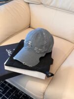 激安大特価最新作 シャネル スーパーコピー デニム生地 ベースボールキャップ