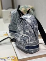 個性的 魅力的 心地よい コットン素材 ディオール n級品 定番 プリント柄Travel Backpack リュック