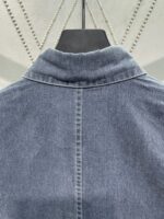 オシャレにお得100%新品 ディオール コピー ブルーコットンキャンバス地デニムジャケット