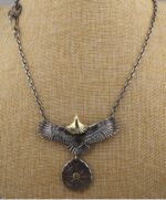 大特価！新商品! ゴローズ コピー レトロ 中鷹大銀餅ネックレスペンダント925純銀