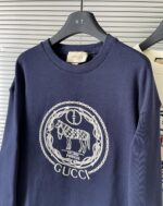 激安 上品 グッチ スーパーコピー スーパーコピー秋冬新作高刺繍ラウンドネックパーカー