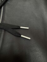 上質な素材採用 エルメス 偽物 フード付きレザージャケットコート