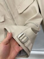 【2024最新着追加】 限定品 エルメス 偽物ップNappa羊革レザージャケット