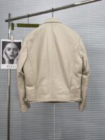 【2024最新着追加】 限定品 エルメス 偽物ップNappa羊革レザージャケット