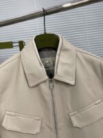【2024最新着追加】 限定品 エルメス 偽物ップNappa羊革レザージャケット