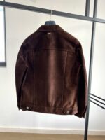 話題となる人気品 ルイ ヴィトン スーパーコピー 新作折り襟裏外牛革ジャケット