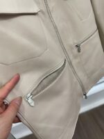 【2024最新着追加】 限定品 エルメス 偽物ップNappa羊革レザージャケット