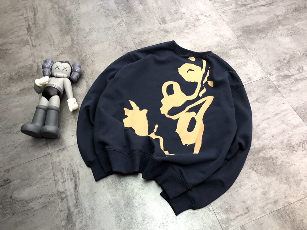  上質な素材採用 ルイヴィトン コピー  の秋冬新作プリントグラフィティスウェットシャツ