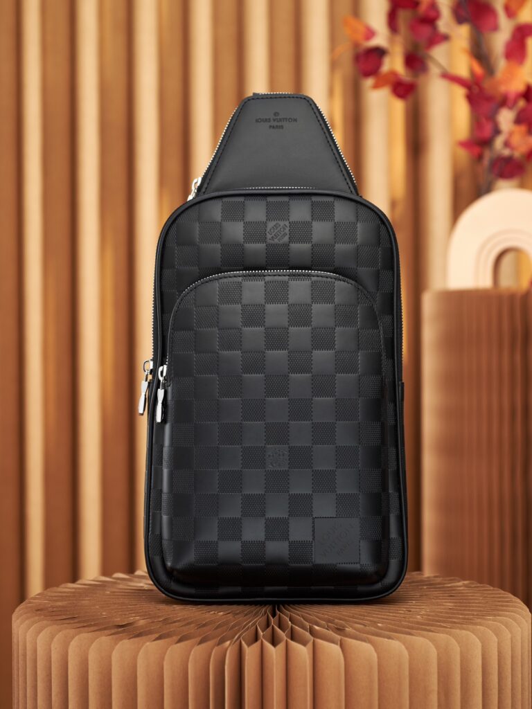 大特価！新商品! ルイヴィトン 偽物 Damier Infini チェック柄ショルダーバッグ