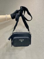 芸能人愛用 高級感ある プラダ コピー 2VH172 Re-Nylon 牛革ショルダーバッグ