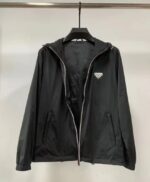 大特価！新商品! プラダ スーパーコピー Re-NylonRe-Nylon生地ジャケット