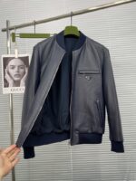 上質な素材採用 プラダ コピー リバーシブルレザージャケット