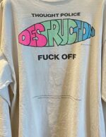 セール開催中 セントマイケル 偽物 DISTRUCTION カジュアル長袖Tシャツ