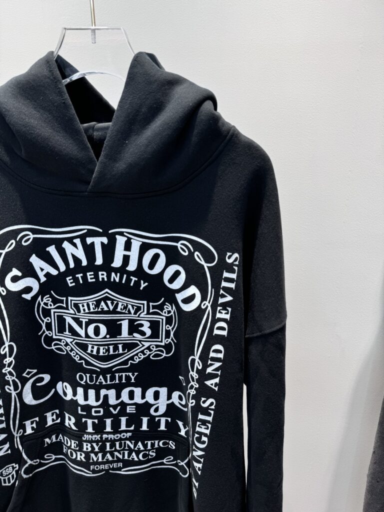 セントマ イケル  n級品  レトロレタープリントのアメリカンスタイルスウェットシャツ