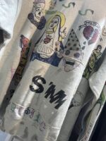 お値打ち価格 セントマイケル スーパーコピー 優良サイト 口コミ 手描き グラフィティプリントのフード付きス