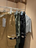 個性的 魅力的 心地よい コットン素材 ストーンアイラン 偽物 2024春夏新作ワークカジュアルパンツ