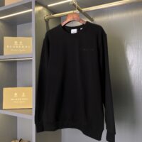 上質な素材採用 バーバリー n級品 チェック コットン クルーネック スウェットシャツ
