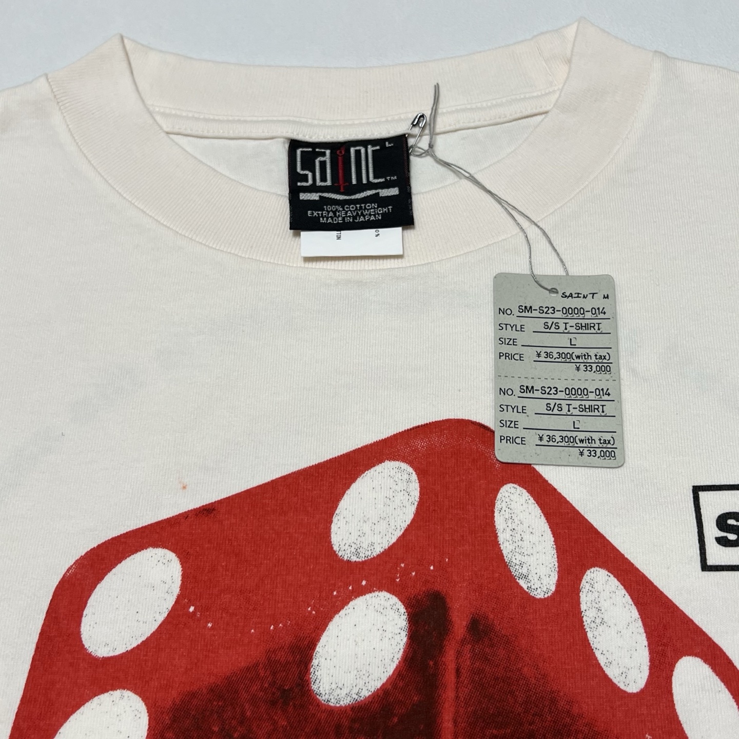 セントマイケル ブランド コピー Tシャツ レッドサイコロデザイン 個性派定番モデル|スーパーコピーn級優良店 5 セントマイケル ブランド コピー Tシャツ レッドサイコロデザイン 個性派定番モデル|スーパーコピー服