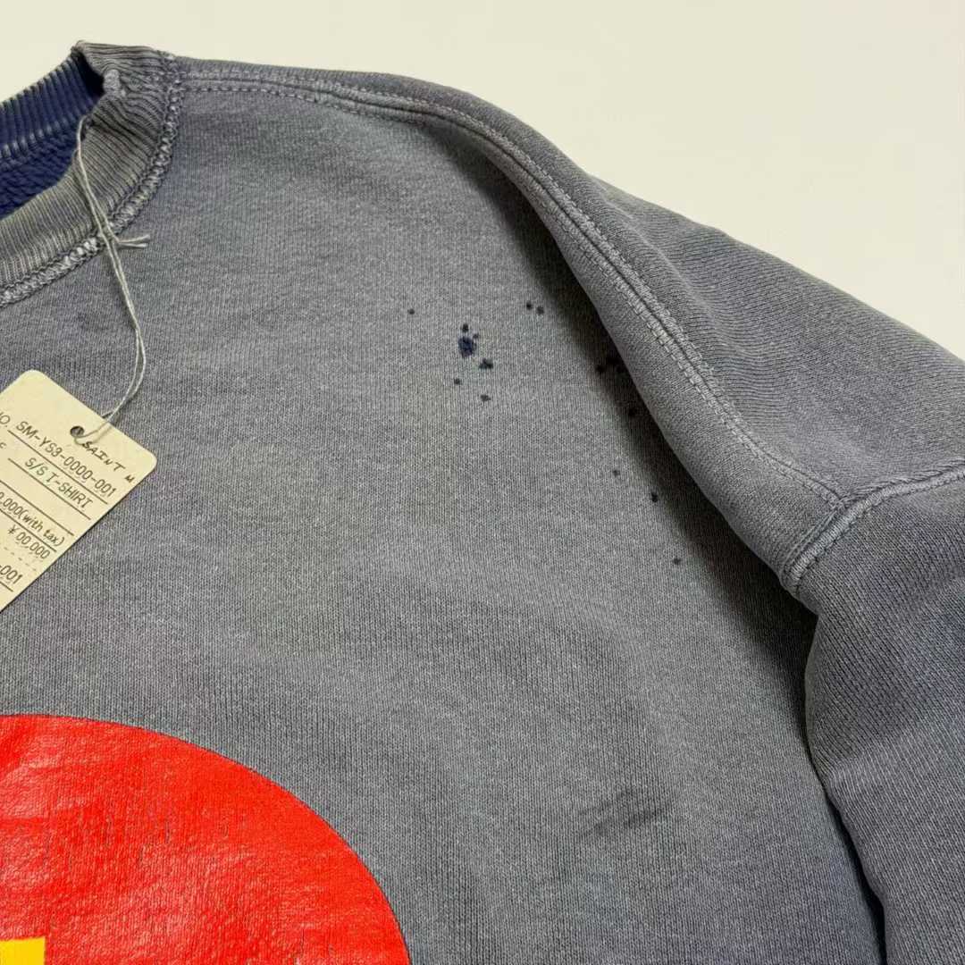 セントマイケル 芸能人偽物 SAINT POWER ハートプリント スウェット ヴィンテージ仕上げの定番モデル|スーパーコピーn級優良店 6 セントマイケル 芸能人偽物 SAINT POWER ハートプリント スウェット ヴィンテージ仕上げの定番モデル|スーパーコピー服