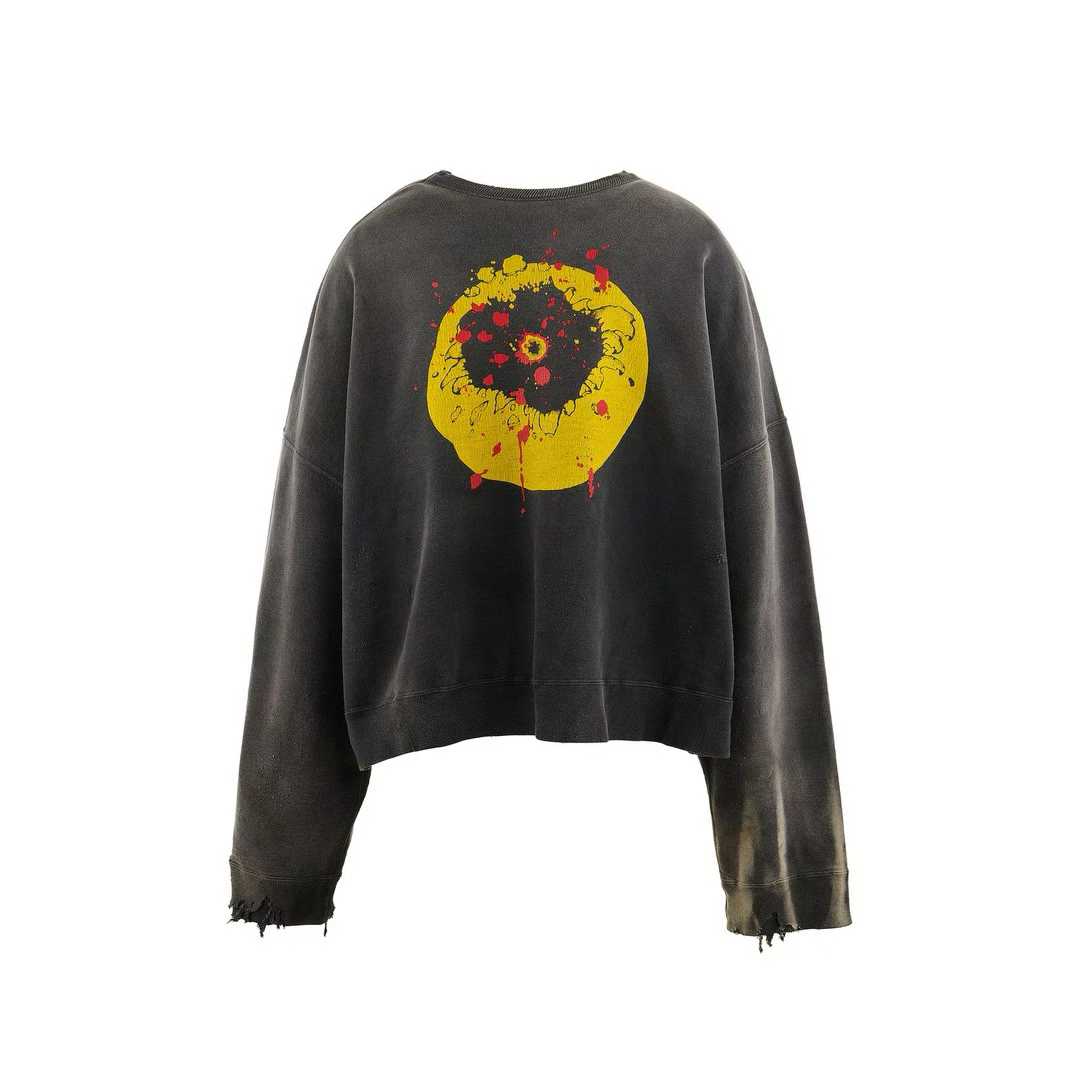 セイントマイケル ブランド コピー 安全通販 ブラック スマイルニット 血しぶきダメージ グランジ|スーパーコピーn級優良店 2 セイントマイケル ブランド コピー 安全通販 ブラック スマイルニット 血しぶきダメージ グランジ|スーパーコピー服