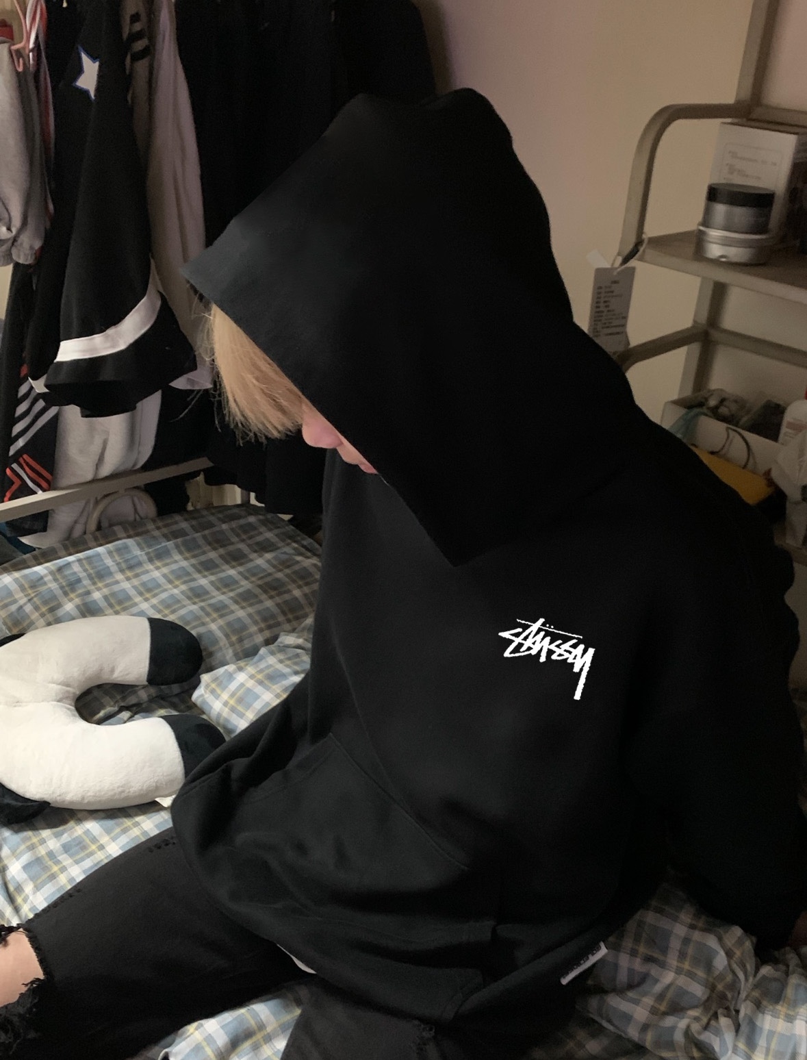 ステューシー スーパーコピー 優良サイト 花柄バックプリント フーディー スタイリッシュ黒 × 季節映えトップス|スーパーコピーn級優良店 7 ステューシー スーパーコピー 優良サイト 花柄バックプリント フーディー スタイリッシュ黒 × 季節映えトップス|スーパーコピー服