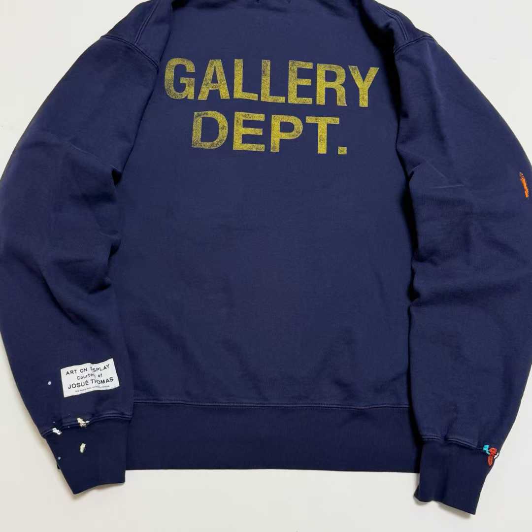 ギャラリーデプト n級コピー ペイント加工 フーディー アート系 ストリートパーカー 高完成度｜スーパーコピー服