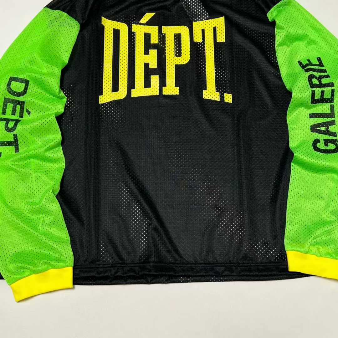 ギャラリーデプト 芸能人偽物 メッシュロングスリーブ スポーツミックス 個性派デザイン｜スーパーコピー服