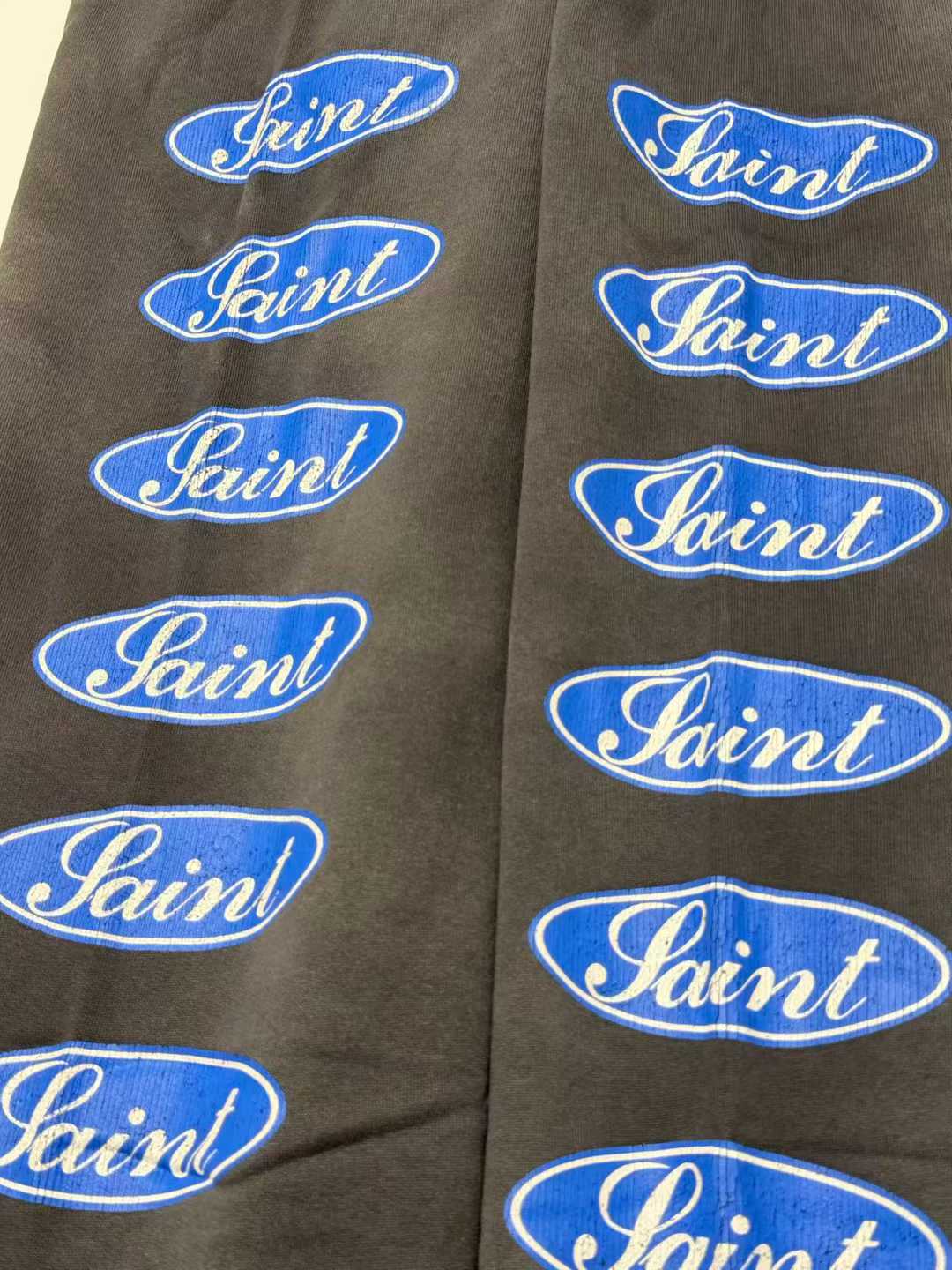 セントマイケル ブランド コピー SAINT ロゴプリント スウェットパンツ ヴィンテージ風 機能性|スーパーコピーn級優良店 10 セントマイケル ブランド コピー SAINT ロゴプリント スウェットパンツ ヴィンテージ風 機能性|スーパーコピー服