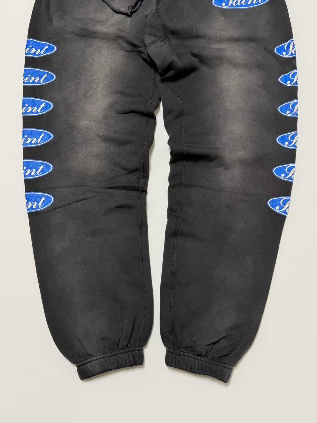 セントマイケル ブランド コピー SAINT ロゴプリント スウェットパンツ ヴィンテージ風 機能性|スーパーコピーn級優良店 5 セントマイケル ブランド コピー SAINT ロゴプリント スウェットパンツ ヴィンテージ風 機能性|スーパーコピー服