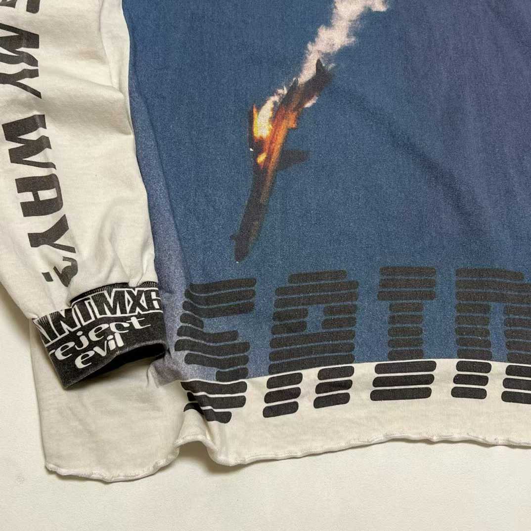 セントマイケル 偽物販売店 ロケットプリント ロングスリーブ 個性派 グラフィック|スーパーコピーn級優良店 11 セントマイケル 偽物販売店 ロケットプリント ロングスリーブ 個性派 グラフィック|スーパーコピー服