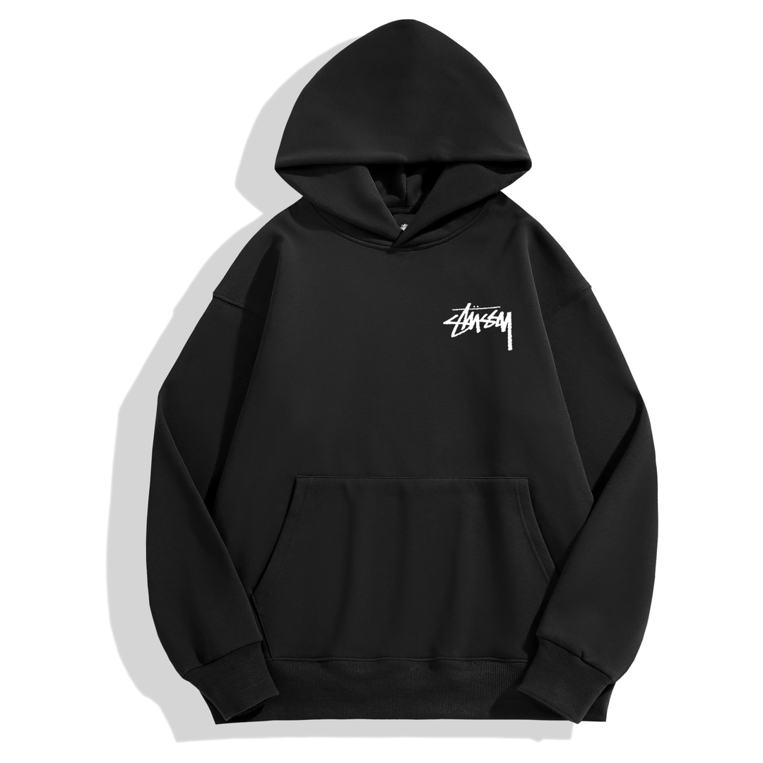 Stussy 偽物販売店 写真プリントフーディ ストリート映えする都会派デザイン×上質スウェット｜スーパーコピー服