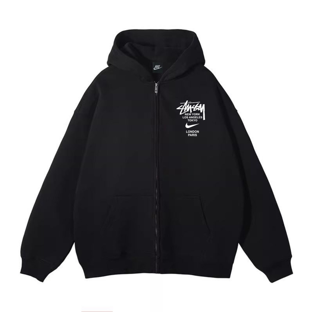Stussy スーパーコピー 優良サイト パーカー ジップアップ万能デザイン 使いやすさ抜群の定番フーディ|スーパーコピーn級優良店 3 Stussy スーパーコピー 優良サイト パーカー ジップアップ万能デザイン 使いやすさ抜群の定番フーディ|スーパーコピー服