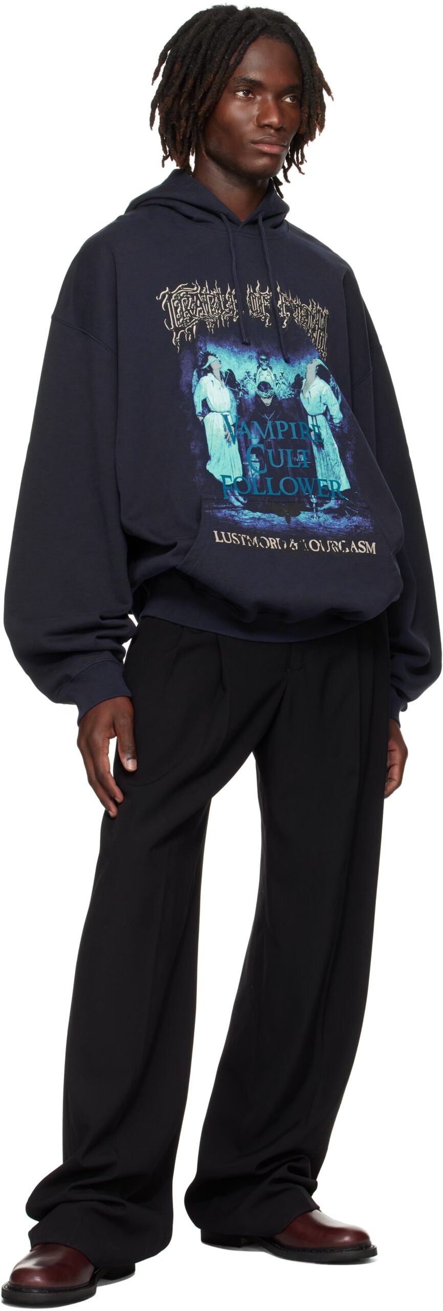 ヴェトモン n級コピー VAMPIRE CULT FOLLOWER 連帽パーカー グラフィックプリント|スーパーコピーn級優良店 8 ヴェトモン n級コピー VAMPIRE CULT FOLLOWER 連帽パーカー グラフィックプリント|スーパーコピー服