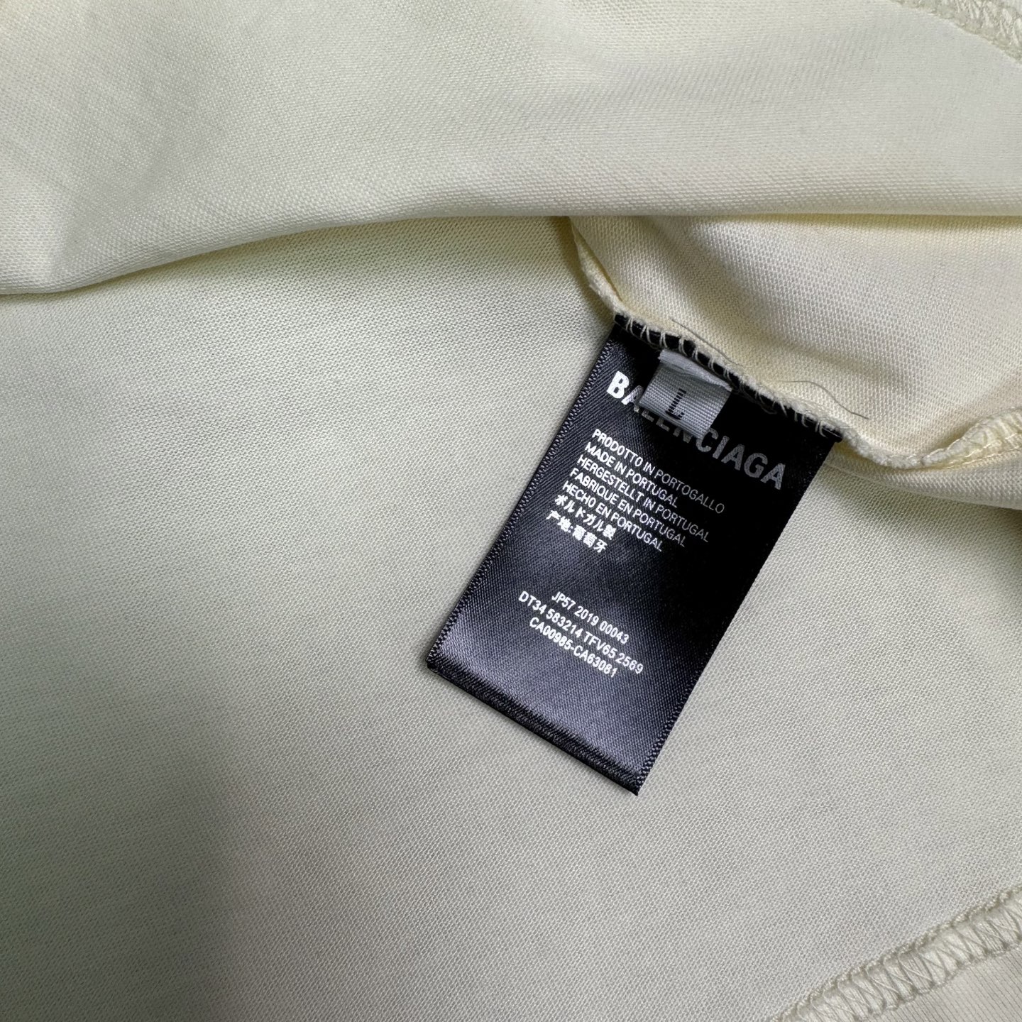 バレンシアガ スーパーコピー City of Angels LA夜景 Tシャツ オーバーサイズ オフホワイト グラフィックプリント 夏服 リゾートストリート 高級ヴィンテージ風｜スーパーコピー服