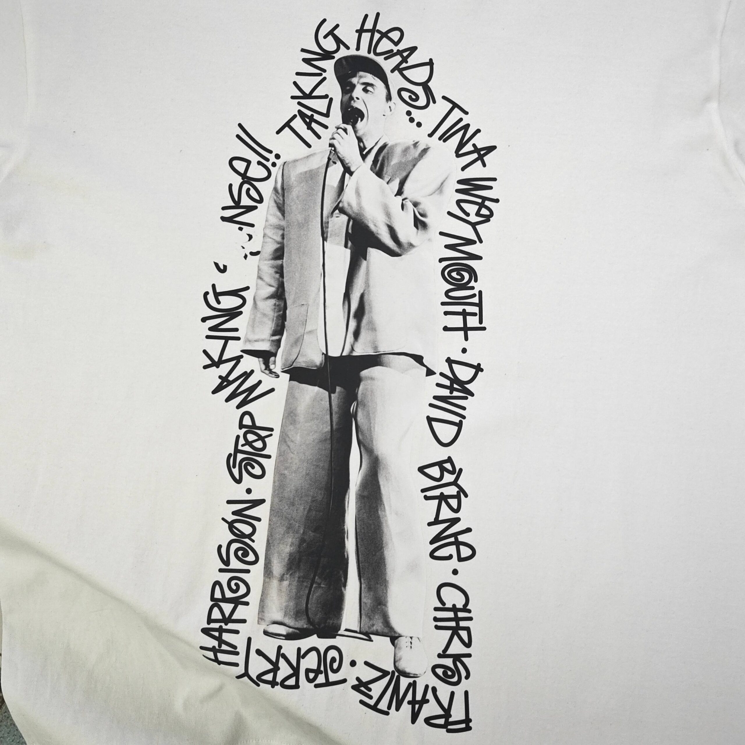 ステューシー n級コピー TALKING HEADSフォトTシャツ モード系映えの存在感｜スーパーコピー服