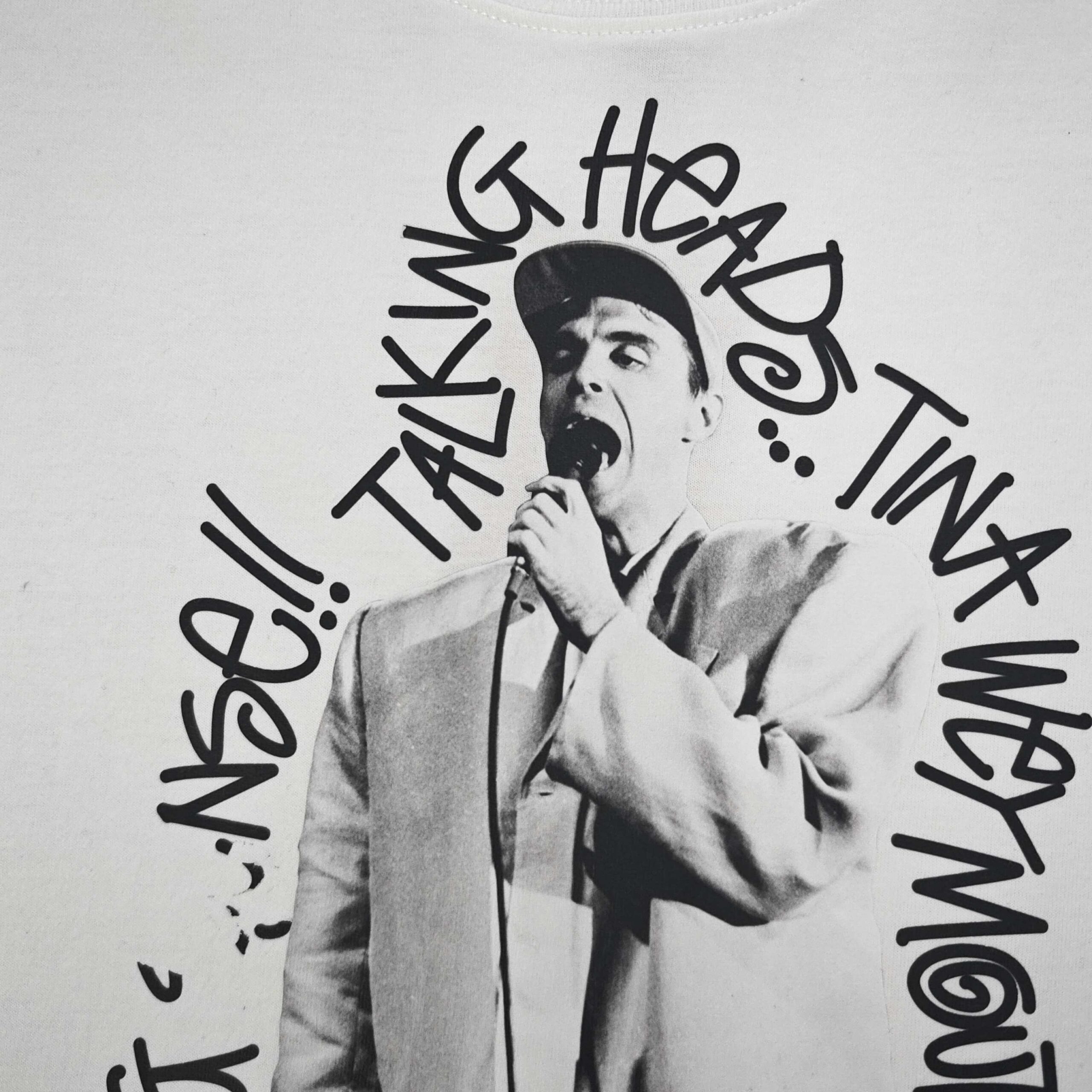 ステューシー n級コピー TALKING HEADSフォトTシャツ モード系映えの存在感｜スーパーコピー服