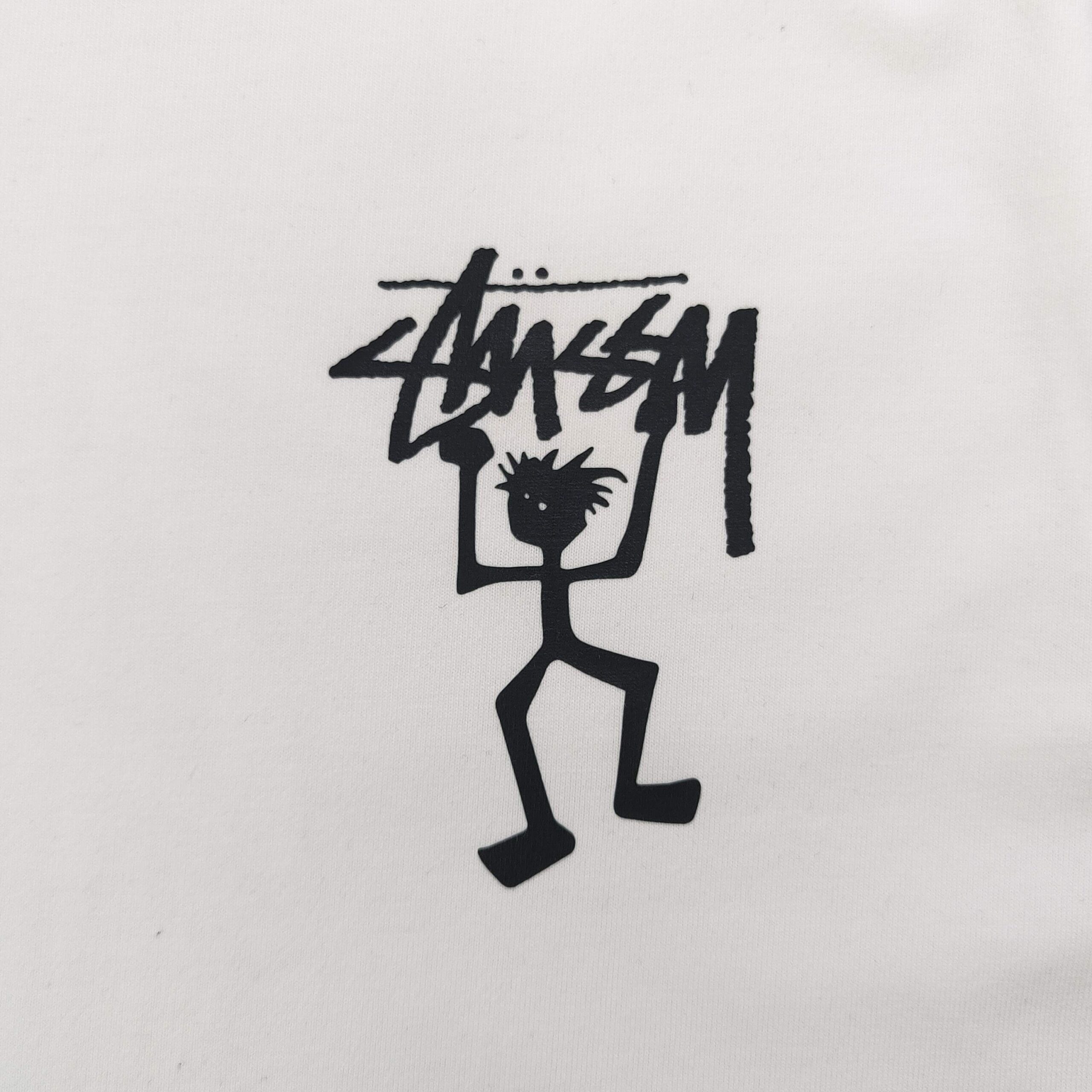 ステューシー コピー スティックマンロゴTシャツ｜ミニマル×ストリートの万能デザイン｜スーパーコピー服