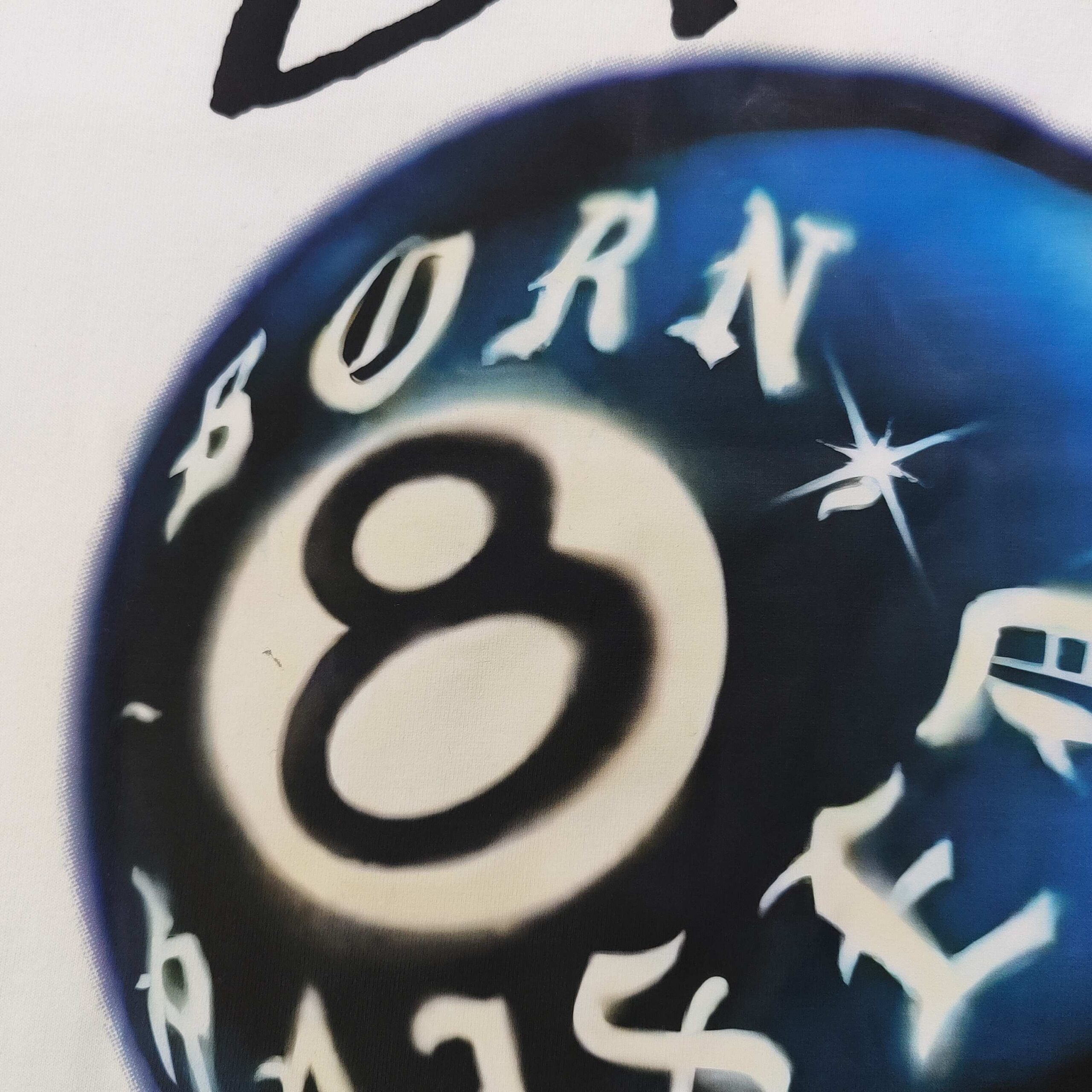 ステューシー n級コピー 8ボールグラフィックTシャツ｜立体感あるアートプリントが魅力｜スーパーコピー服