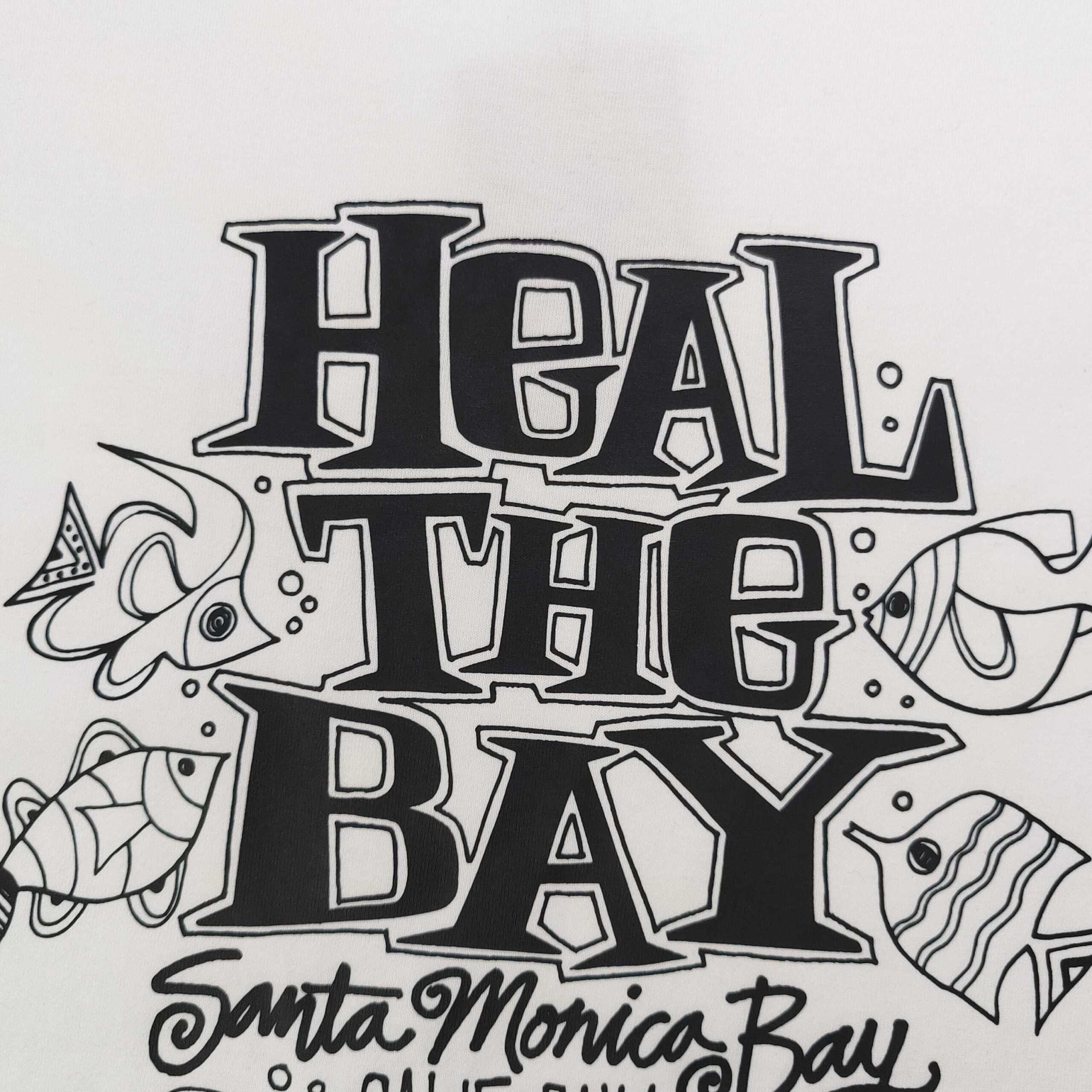 ステューシー 芸能人偽物 HEAL THE BAY 海洋保護アートTシャツ｜爽やかデザインが魅力｜スーパーコピー服