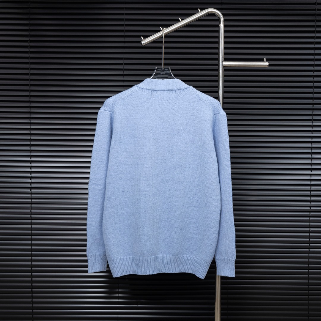 AMIRI スーパーコピー 骨デザイン ニットカーディガン メンズ ストリート 高級感モデル｜スーパーコピー服