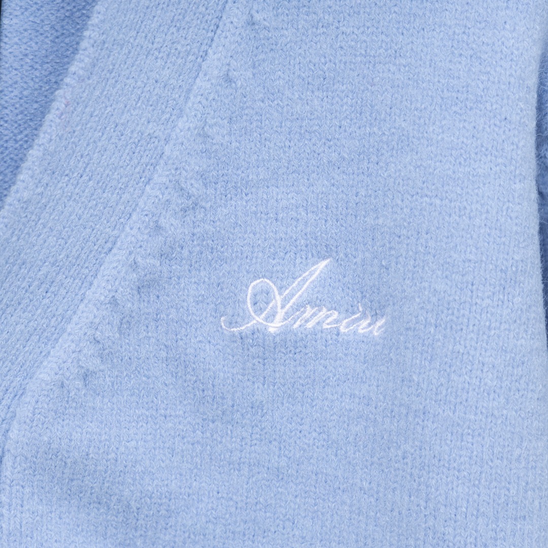 AMIRI スーパーコピー 骨デザイン ニットカーディガン メンズ ストリート 高級感モデル｜スーパーコピー服