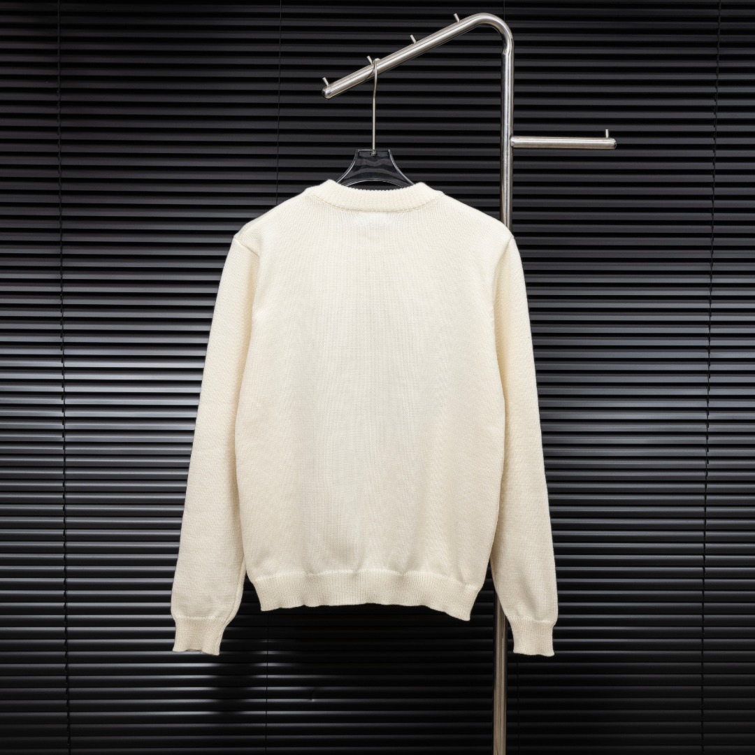 AMIRI n級品 ロゴ刺繍 ニットセーター メンズ ストリート 高級感デザイン｜スーパーコピー服